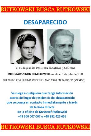 Expediente X: El detective polaco Krzysztof Rutkowski intenta resolver el misterio de la desaparición de Mirosław Chmielowski que se produjo en México hace 66 años