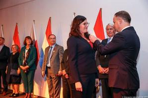 Breda. Spotkanie Prezydenta z Polakami - kombatantami, przedstawicielami kultury i edukacji