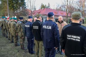 [VIDEO] Odprawa ws. operacji ochrony granicy polsko-białoruskiej
