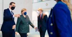 [VIDEO] Premier Morawiecki po spotkaniu z kanclerz Merkel: solidarność Unii Europejskiej jest bardzo ważna wobec sytuacji na polsko-białoruskiej granicy