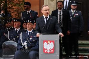 [VIDEO] Para Prezydencka na święcie Służby Ochrony Państwa