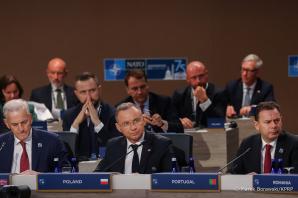 [VIDEO] Prezydent RP na szczycie NATO: Jedność, odporność i gotowość