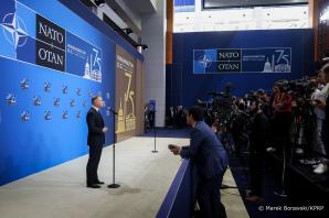 [VIDEO] Prezydent RP na szczycie NATO: Jedność, odporność i gotowość