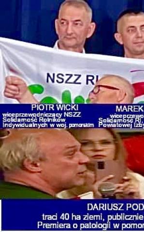 [VIDEO] Premiera Mateusza Morawieckiego zdesperowani rolnicy z Pomorza proszą o pomoc w reformie tamtejszego oddziału Krajowego Ośrodka Wsparcia Rolnictwa (KOWR), które ich życie czyni koszmarem!