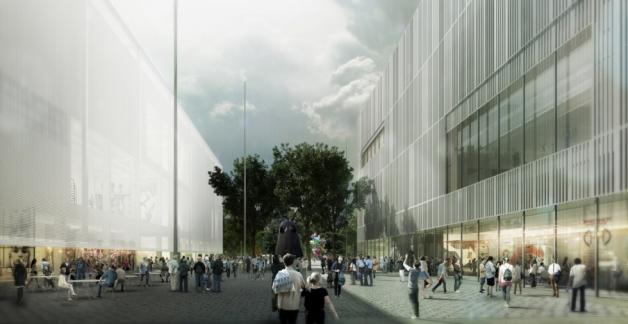 Nowe centrum Warszawy, otwarte i pełne życia