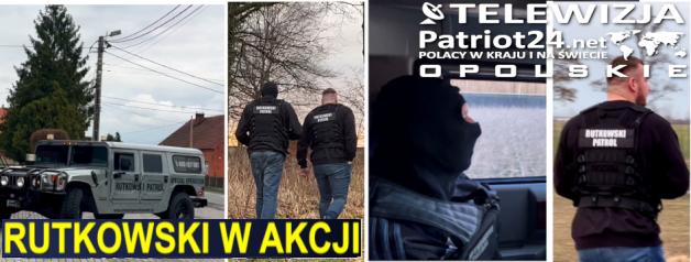 [VIDEO] Ekipa Biura Rutkowski przeczesuje teren na południe od Kluczborka w poszukiwaniu zaginionego 40-letniego policjanta!