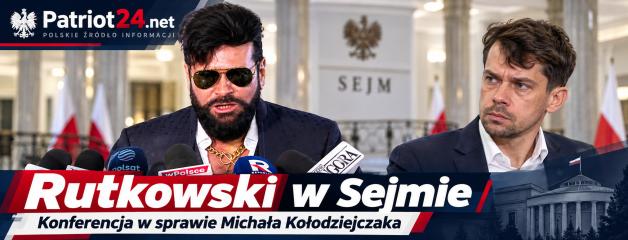 [VIDEO] Krzysztof Rutkowski w Sejmie. Konferencja w sprawie Michała Kołodziejczaka