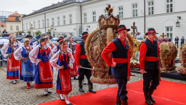 [VIDEO] Wielkie Święto Plonów w Pałacu Prezydenckim